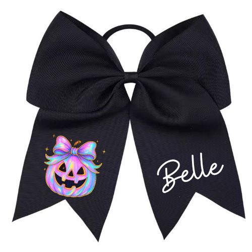 Black 7" Bobble Bow