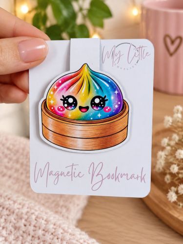Dumpling Magnetic Bookmark