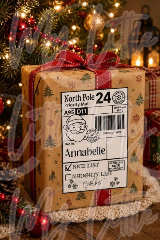 Christmas Shipping Labels Set of 10
