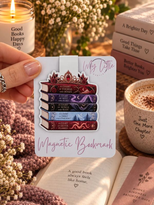 ACOTAR Inspired Dark Romance Magnetic Bookmarks