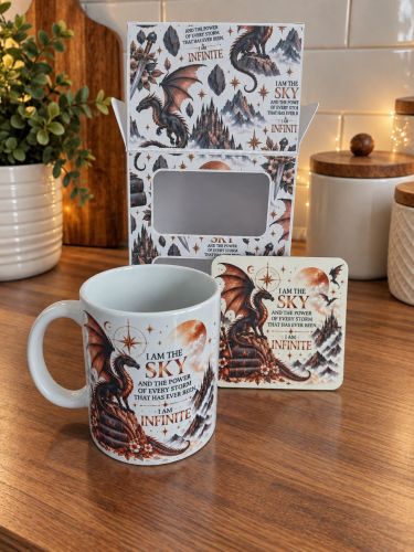 Fourth Wing Inspired Mug, Coaster or Gift Set